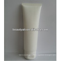 cosmetic packaging plastic white tube with flip top cap